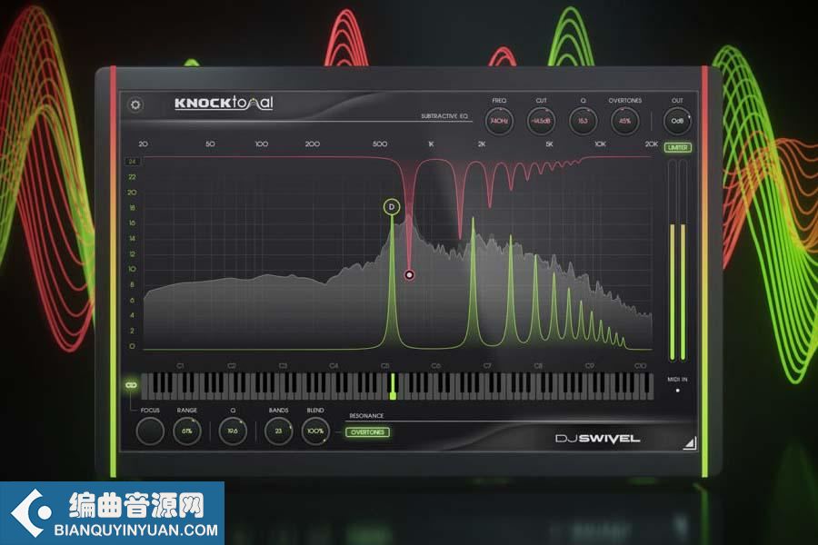 底鼓瞬间变成808 – DJ Swivel Knocktonal v1.1.0 [WiN]
