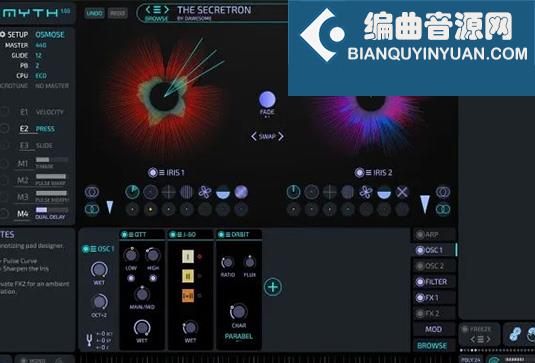 模块化调制合成器 Dawesome Myth v1.51