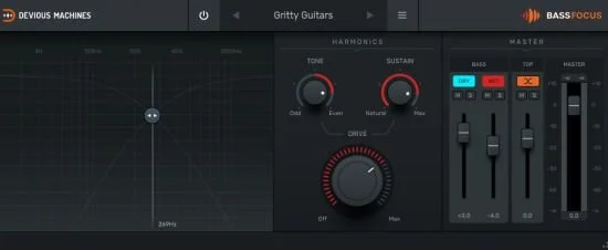 低频增强器 – Devious Machines Bass Focus 1.0.4 WIN