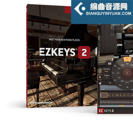 自动伴奏虚拟钢琴 Toontrack EZkeys v2.1.0 CE