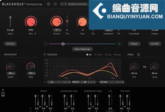 混响效果器 Eventide Blackhole Immersive v1.3.0 R2R Win