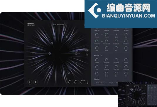 空间&时间调制插件 Excite Audio Motion Dimension v1.0.1 R2R