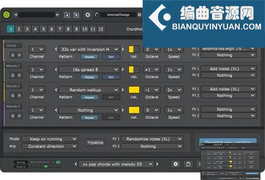 智能MIDI和弦插件 FeelYourSound Chord Potion v2.4.0 R2R