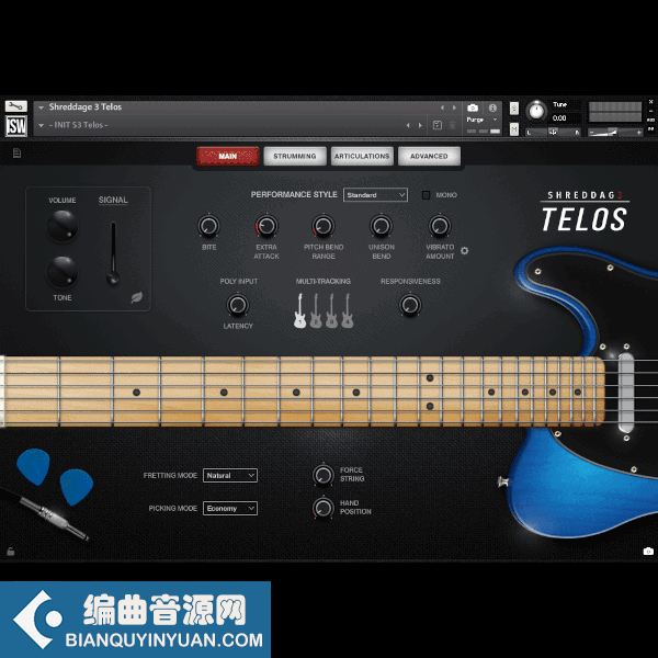 电吉他音源 – Impact Soundworks Shreddage 3 Telos KONTAKT