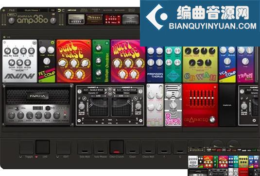 综合吉他效果机架插件 Kuassa Amplifikation 360 Bundle v1.2.7