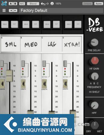 混响插件 Metric Halo DBVerb v4.0.89 [WiN]