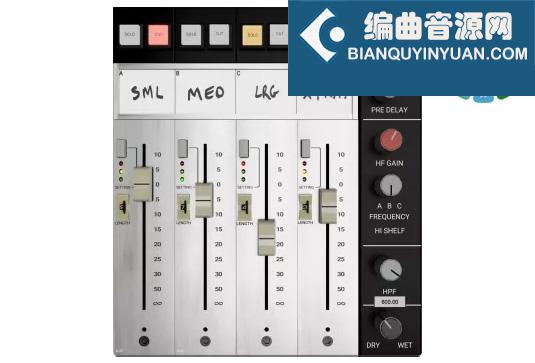 格莱美大师御用混响插件 Metric Halo (MHMBS) DBVerb v4.0.71.235 （Make Believe Studios）
