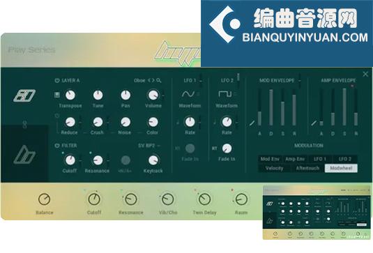 节奏合成综合音色库 Native Instruments Play Series Hypr