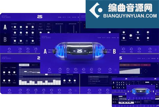 电子合成音色库 Native Instruments Play Series Twenty Five v2.0.1