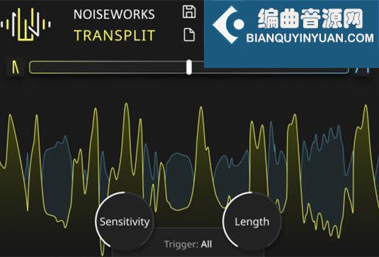 最高精度瞬态设计器 NoiseWorksAudio TranSplit v1.0.0 Win （Noise Works Audio Tran Split）
