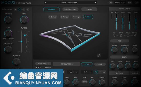 物理建模合成器 Physical Audio Modus 1.4.1 WIN