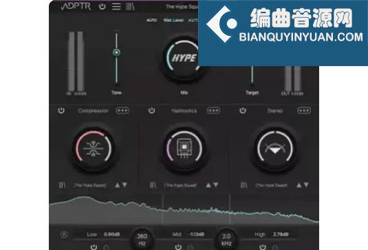 多段动态增强插件 Plugin Alliance ADPTR Hype v1.5.0