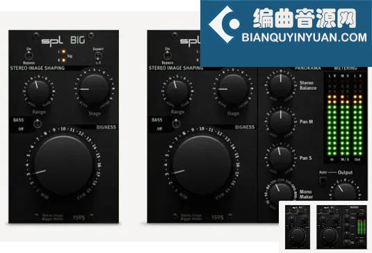 立体声扩展插件 Plugin Alliance Brainworx SPL BiG v1.0.0