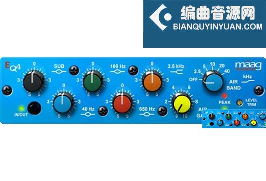 均衡效果器 Plugin Alliance Maag Audio EQ4 v1.16.1