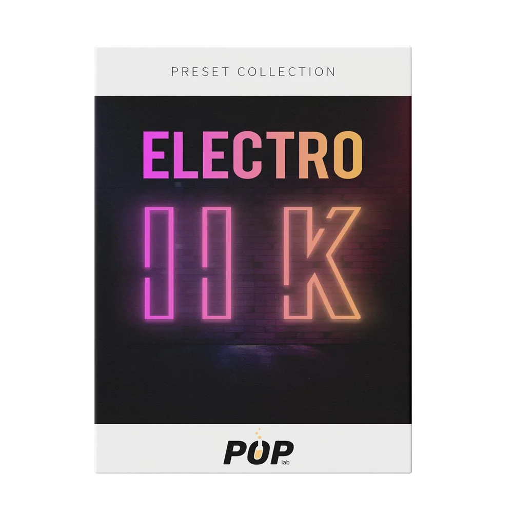 PopLab Audio Electro 2k Electro-Pop Sounds from the 2010s