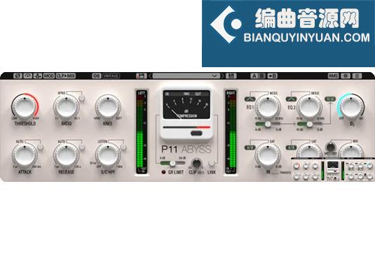 变色龙压缩效果器 Pulsar Modular P11 Abyss v2.1.2