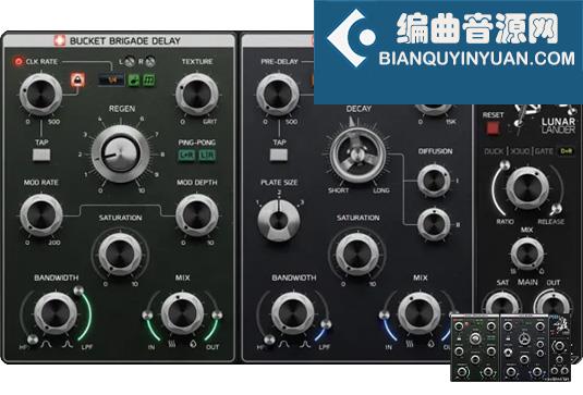 板式混响延时插件 Pulsar Modular P930 Lunar Lander v1.0.6