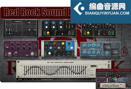 综合混音插件套装 Red Rock Sound All Plug-ins Bundle v2024.11 R2R Win （包含 录音机 AQ550 AQ550B AQ560 EQ560 BQ-A EQ 3 uniQ HLF-3C EXCITER 低音增强器 SA 60 EQ 302 COMP 609）