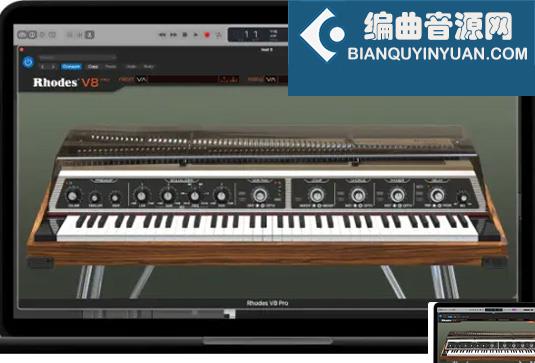 罗德电钢琴音源 Rhodes V8 Pro v1.1.3 R2R Win