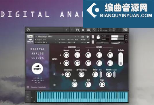 大气氛围音色库 Riot Audio Digital Analog Clouds