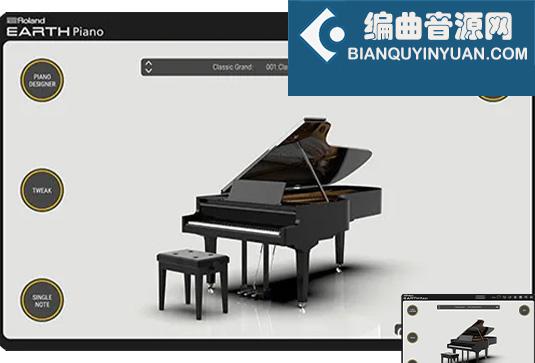 罗兰电钢琴音源 Roland Cloud EARTH Piano v1.0.1 MacOS-HCiSO