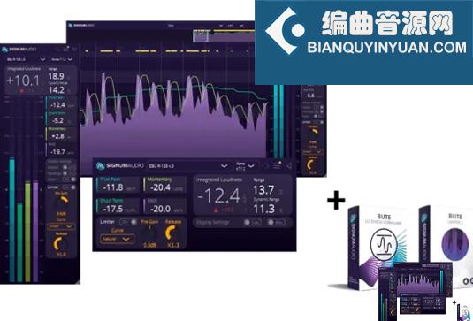 响度计量优化插件套装 Signum Audio Bute Loudness Suite 2 v2.0.3 R2R Win