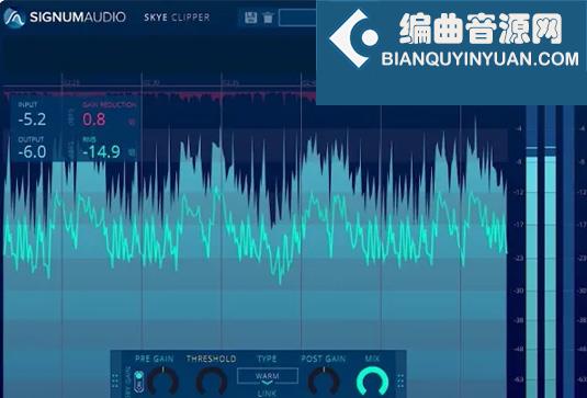饱和削波器 Signum Audio SKYE Clipper v1.0.1 R2R Win