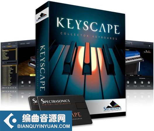 四巨头钢琴音色库 – Spectrasonics Keyscape v1.3 Factory Library [STEAM]