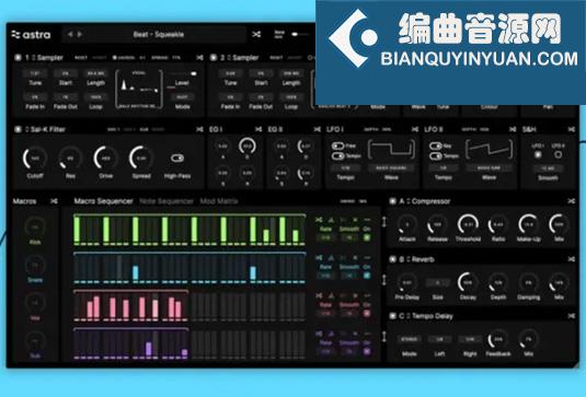 创意合成器插件 Splice Astra v1.0.0