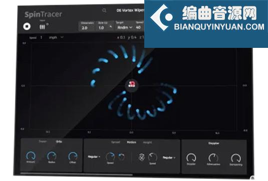 3D空间音频特效插件 TONSTURM SpinTracer v1.2.0 R2R Win