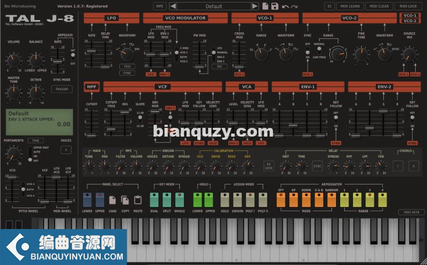 Togu Audio Line TAL-J-8 1.8.5 Win/Mac/Lnx