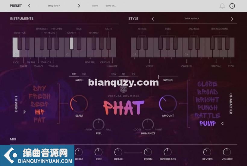 uJAM Virtual Drummer PHAT v2.4.1 MacOS