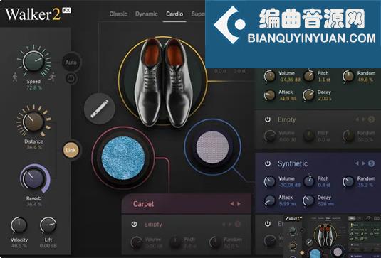 脚步声拟音音效 UVI Falcon Soundbank Walker 2 v1.0.2-R2R