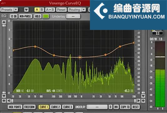 均衡效果器 Voxengo CurveEQ v3.15.0 R2R Win