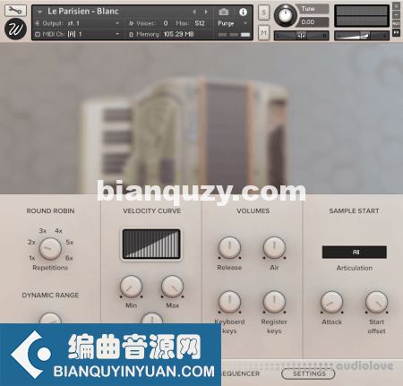 手风琴音源 – Wavesfactory Le Parisien [KONTAKT]