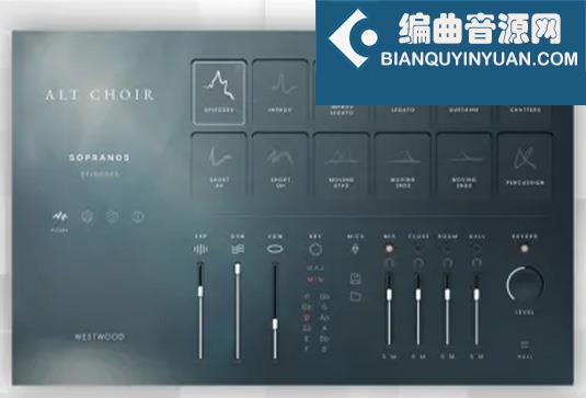 人声合唱团音色库 Westwood Instruments ALT CHOIR