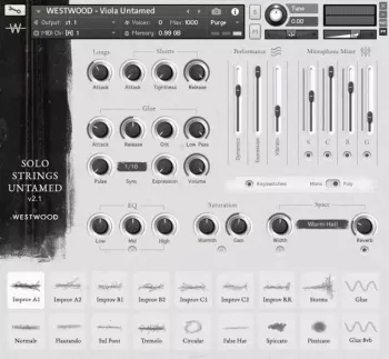 独奏弦乐 Westwood Instruments Solo Strings Untamed v2.1 KONTAKT