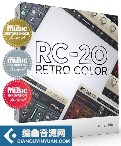创意效果器插件 – XLN Audio RC-20 Retro Color 1.1.1.2 Win