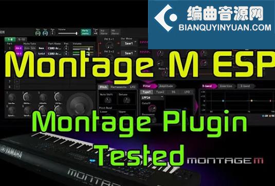 雅马哈合成器复刻音源 Yamaha Montage M ESP VST VR Win
