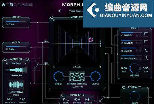 声音整形音效处理插件 Zynaptiq MORPH 3 PRO v3.2.1 R2R Win