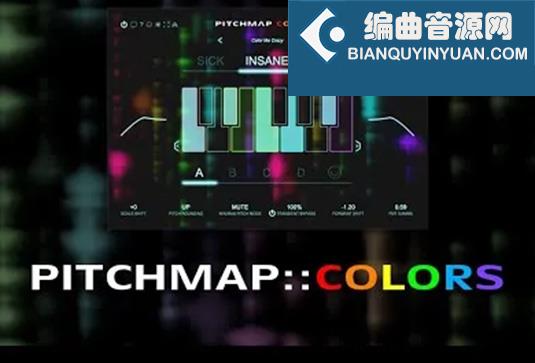 音调转换色染插件 Zynaptiq PITCHMAP COLORS v1.0.1 R2R Win