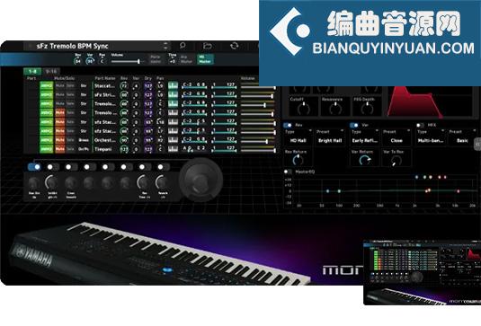 拓展合成器 Yamaha Expanded Softsynth Plugin for MONTAGE M v2.0.2 VR Win