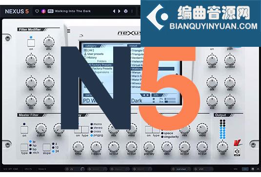 经典电子合成器 reFX Nexus 5 v5.2.2 V.R（包含原厂+拓展音色）