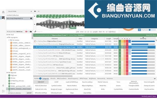 采样音频浏览器 Sononym v1.4.1 MacOS-TRAZOR