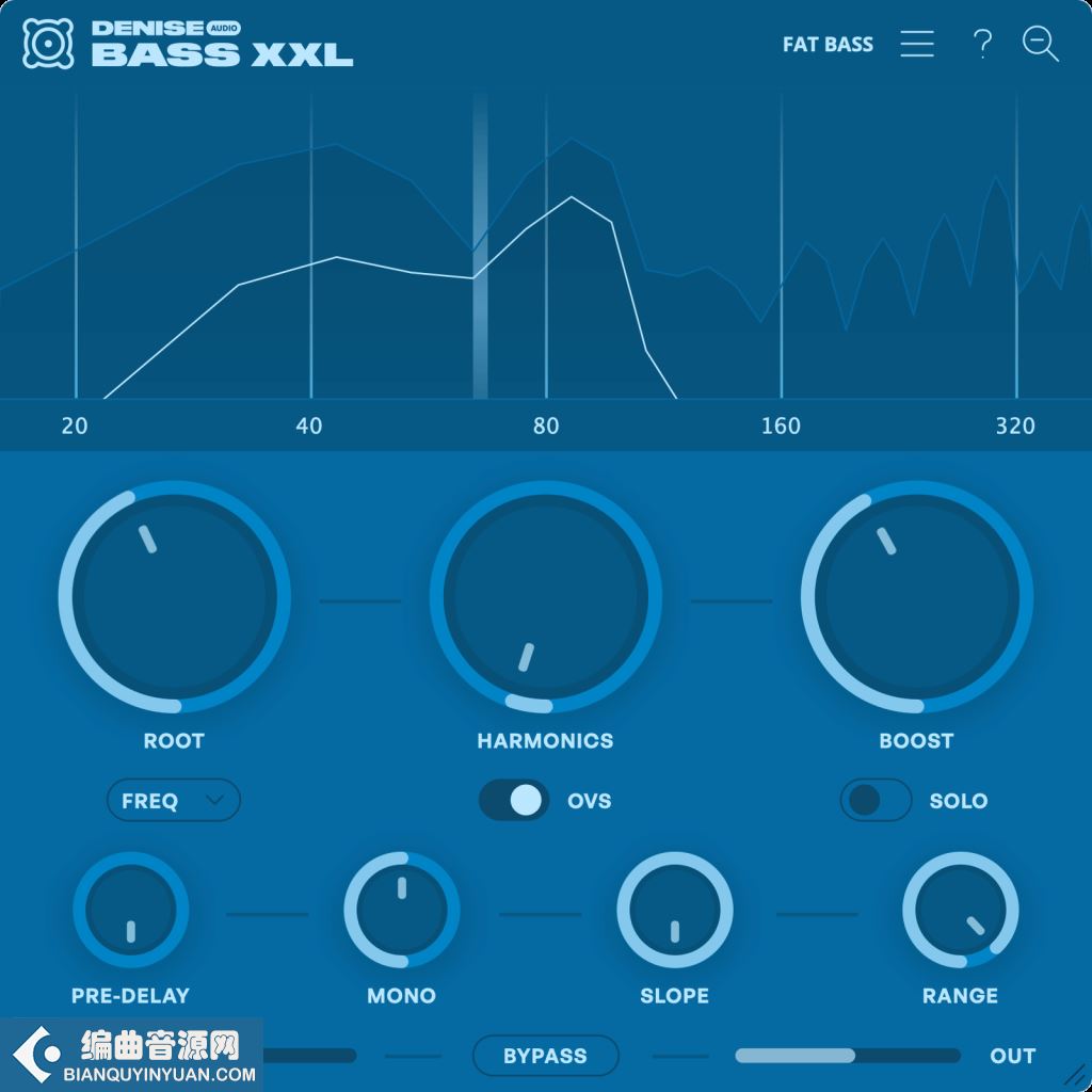 低频激励器 Denise Audio Bass XXL 1.1 WIN MAC