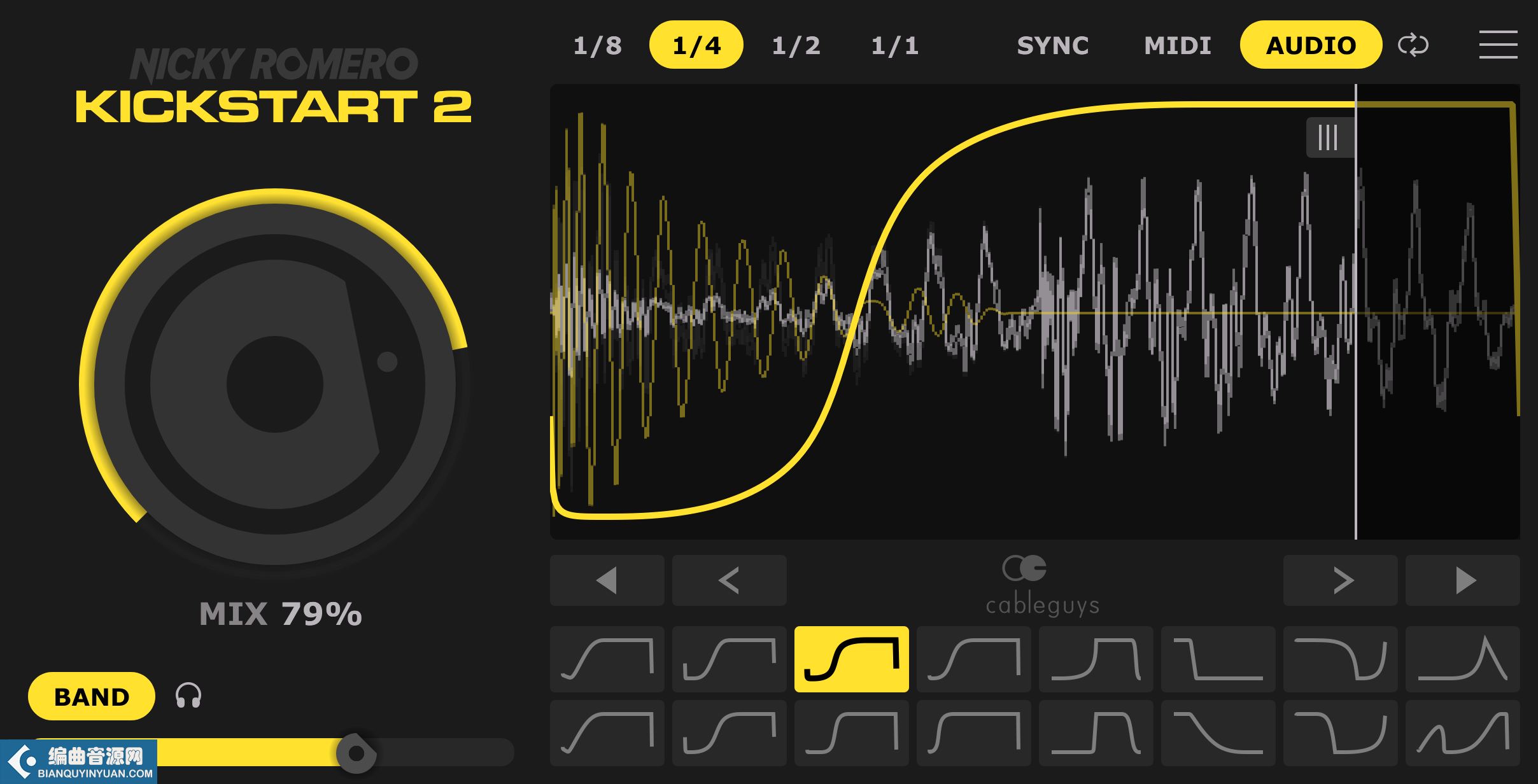 侧链压缩 – Nicky Romero Kickstart 2 2.0 WIN MAC
