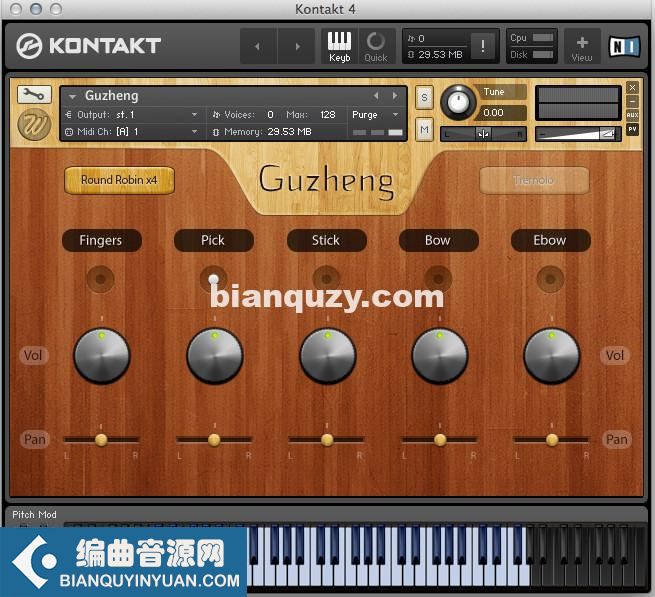 古筝 Wavesfactory Guzheng KONTAKT