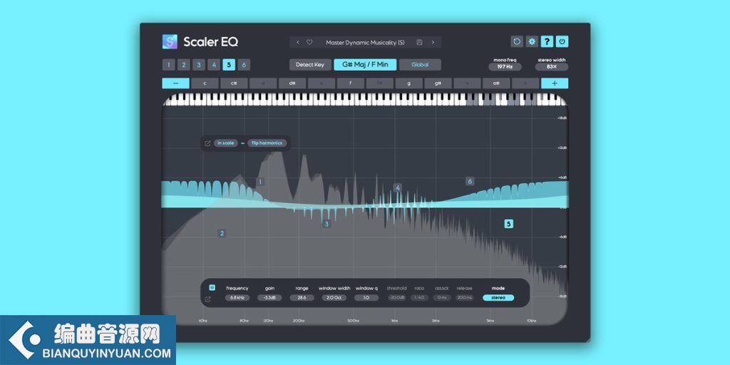 创新均衡器插件 Plugin Boutique Scaler EQ 1.1.3 WIN MAC