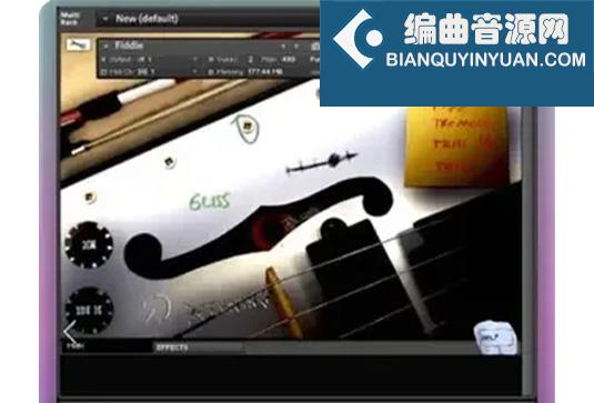 深度采样小提琴音色库 8Dio Misfit Fiddle