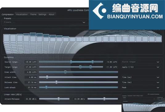 响度压缩器插件 APU Software APU Loudness Compressor v2.9.2 R2R